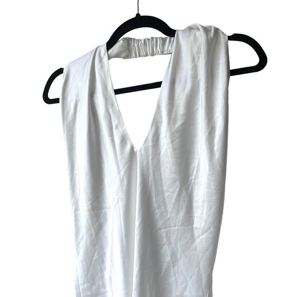 Show Me Your MuMu White Halter Mini Dress - Picture 7 of 12
